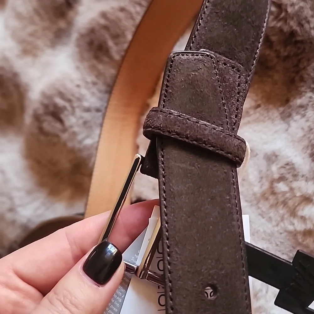 SUEDE BELT